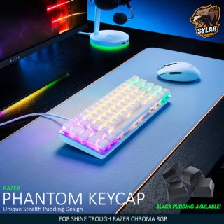 Razer Phantom Keycaps Upgrade Set 128-Key for Mechanical Keyboard