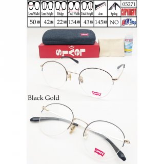 14. Levi’s Kacamata Half Frame, Ringan Sangat Digunakan