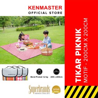 Tikar Piknik KM-200 -200X200 CM / Picnic Rug / Alas Piknik - OL060