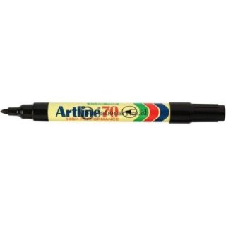11. Artline Permanent Marker EK-70, Tinta Jelas dan Cepat Kering