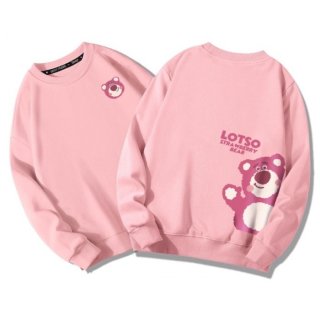 Lotso Strawberry Bear Couple Sweater 