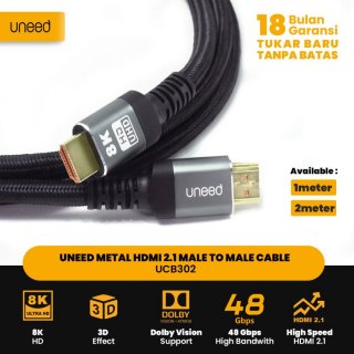 UNEED Kabel HDMI 2.1 8K