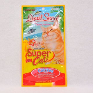 9. SUPERCAT Snack Kucing Liquid Snack 