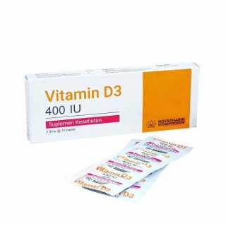 Vitamin D3 400 IU Novapharin