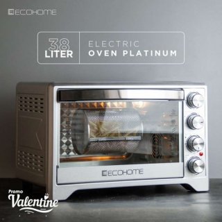 Ecohome Oven Listrik Platinum 38 Liter Eop-888