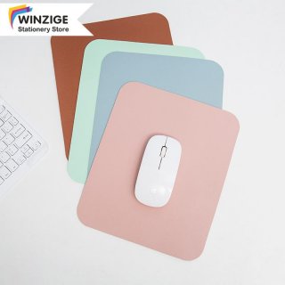 16. Winzige Mouse pad Pink Leather Waterproof Mousepad, Memudahkan Kerja yang Memakai Mouse