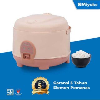 Miyako Rice Cooker MCM 586 BH-Baby Pink-Rice Cooker Miyako 1.8 Liter