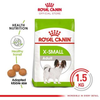 Royal Canin Xsmall Adult Makanan Anjing Dewasa [Dry/ 1.5 kg]