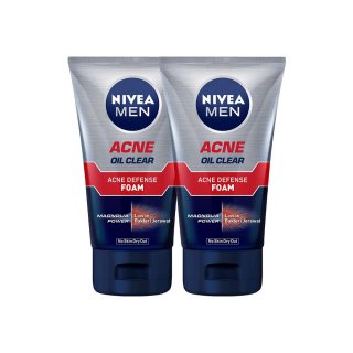 NIVEA Men Acne 8H Oil Clear Acne Defense + Purify Scrub 100 ml
