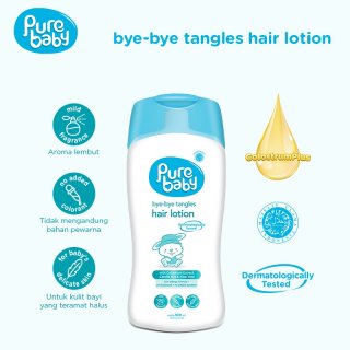 Pure Baby Bye Tangles Hair Lotion