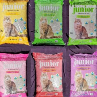 Pasir Kucing Gumpal Wangi Junior 