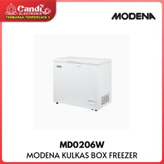 13. Modena Freezer Box MDO 206W, dengan Power Duo Cooling System