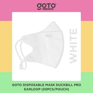 Goto DB 4 Pro Masker Duckbill Mask 4 Ply Facemask Earloop Warna 4Ply 