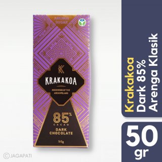 28. Krakakoa - Arenga Classics Dark 85%, Cokelat Menyehatkan untuk Camilan