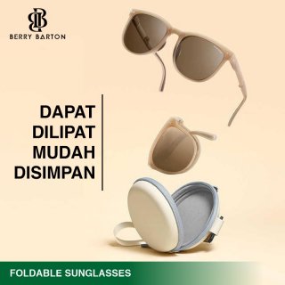 8. Berrybarton - Kacamata Lipat Anti UV Sunglasses Foldable SL 125