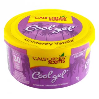 California Scents Monterey Vanilla Gel Cans