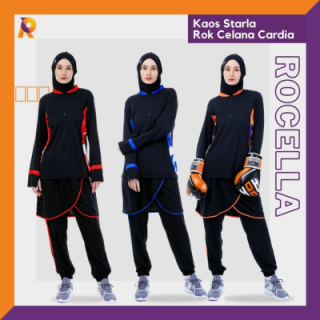 Rocella Sports - Setelan Olahraga Muslimah Starla & Cardia