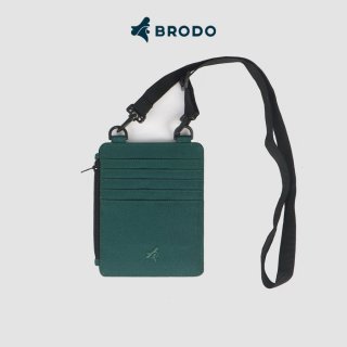 Brodo Card Holder Dark Green