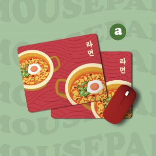 Mouse Pad Korean Food
