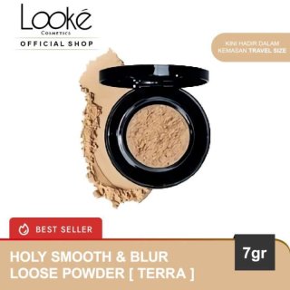Looke Holy Smooth & Blur Loose Powder Terra 