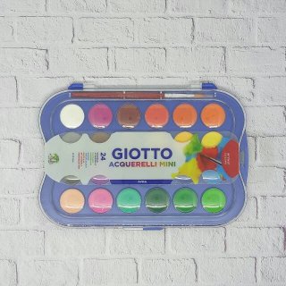 Giotto Water Colour Cake Set 24 Colours