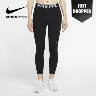  Nike Pro 365 Mid-Rise Crop Legging Black Leggings