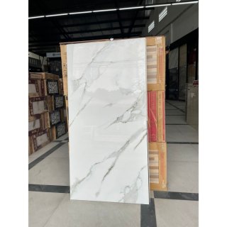 Granit lantai 60x120 Snow white / glossy