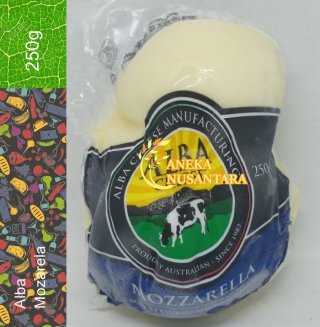 Keju Alba Cheese Mozzarella Mozarela 250 gr - Keju Mozarella