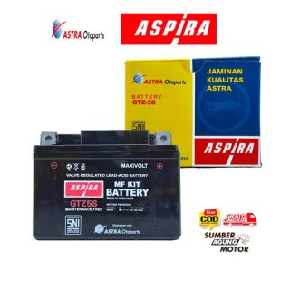Astra Otoparts ASPIRA MF Kit BatteryGTZ-5S