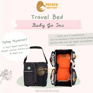Baby Go Inc - Travel Bed Diaper Bag