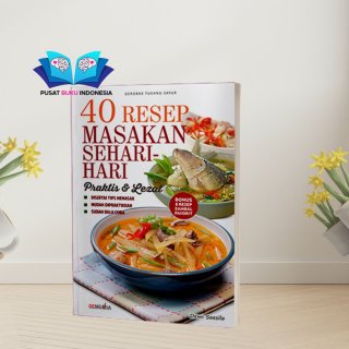 Buku Resep Masakan Makanan 40 Resep Masakan sehari-hari Praktis Lezat