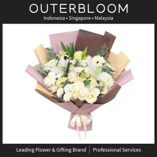 Outerbloom Pure Bliss Bouquet