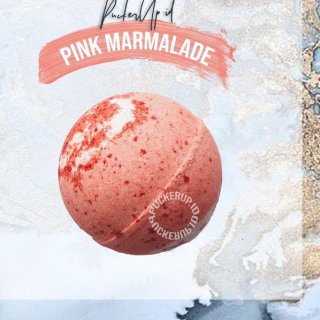 Pucker Up Bath Bomb Pink Marmalade