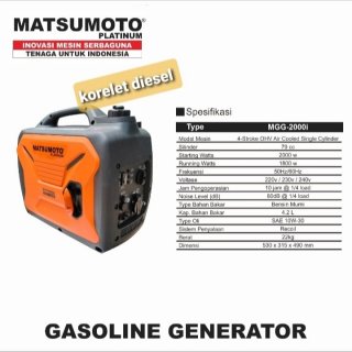 Genset Portable Mini Matsumoto G