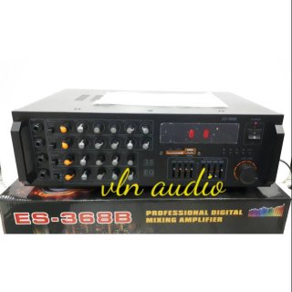 22. Amplifier Karaoke Elsem ES 368B / ES368B, Ampli Bluetooth Multifungsi