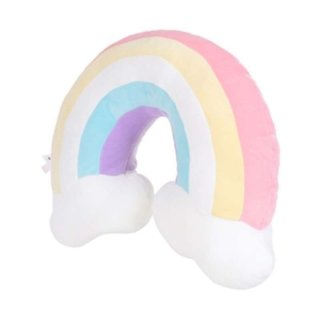 Bantal Leher Bentuk Pelangi - Miniso Summer Rainbow Series Plus Pillow