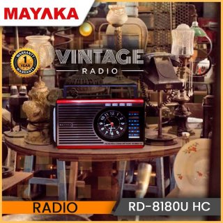 MAYAKA - RADIO PORTABLE USB - RD8180UHC