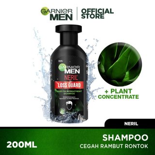 8. Garnier Men Neril Loss Guard Shampoo, Rambut Lebih Kuat hingga ke Akar