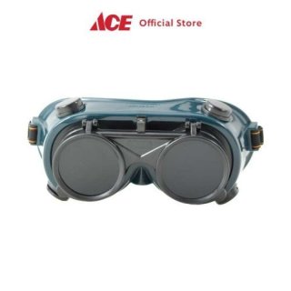 Krisbow Kacamata Pengaman Las Bulat Flip Up Safety Glasses