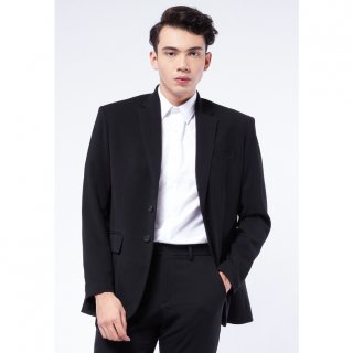 5. Executive Regular Fit Formal Suit Jet Black