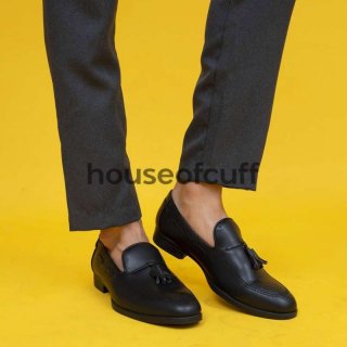 Houseofcuff Tassel Loafer Leather Shoes