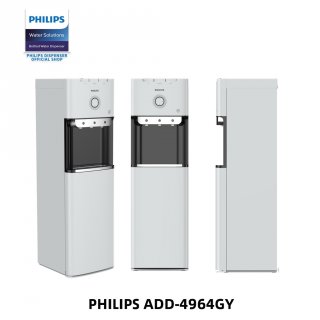 20. Philips Dispenser Air Galon Bawah ADD4964GY, Tak Perlu Repot Mengangkat Galon