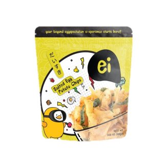 11. Ei Salted Egg Potato Chips, Rasa Creamy yang Unik