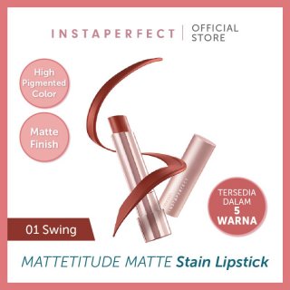 Wardah Instaperfect Mattetitude Matte Stain Lipstick [3.5 g]