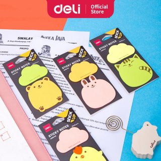 Deli EA55002 Shape Sticky Notes