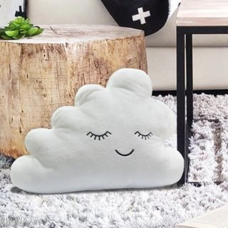 King Rabbit Sleeping Cloud Pillow White 