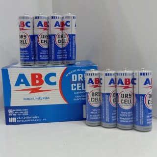 Baterai ABC biru kecil AA 