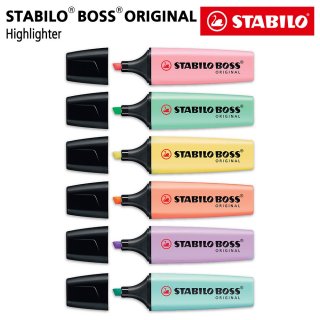 STABILO Set 6 - BOSS Pastel Edition