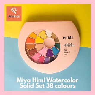 Miya Solid Watercolor Paint Cat Air Set 38 Colors