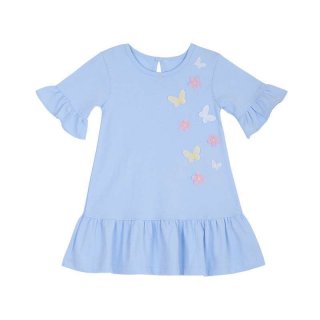 TORIO Basic Dress With Butterfly